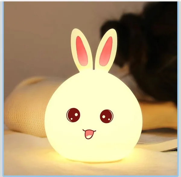 Yellow_Silicone_Rabbitshaped_Kids_Table_Lamp_For_Bedroom