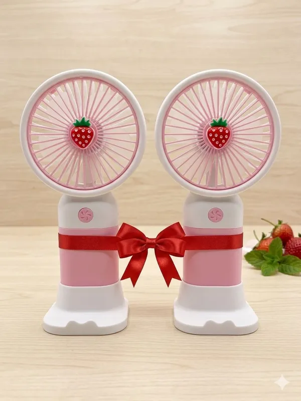 Pack_Of_2_Blue_Pink_Usb_Rechargeable_Handheld_Mini_Fan