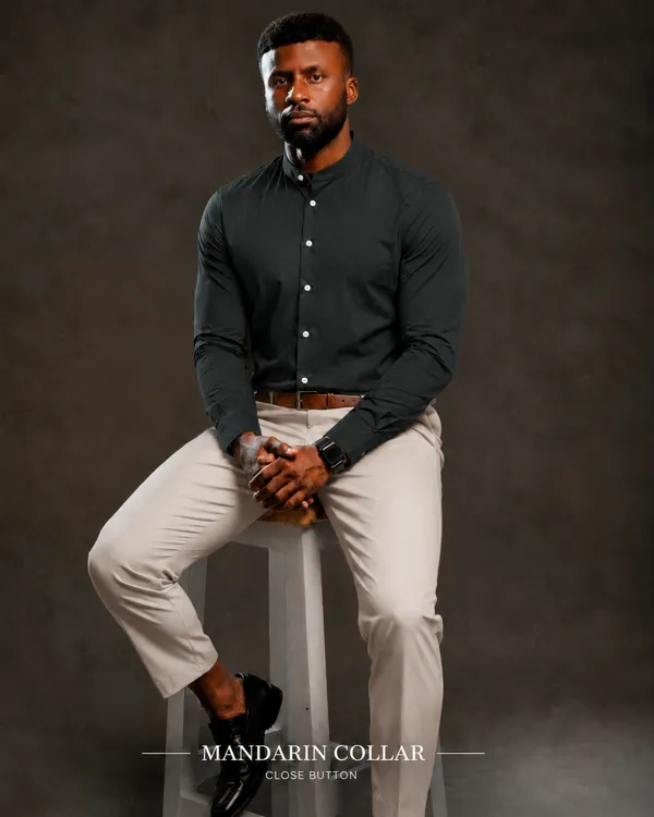 Deep_Olive_Green_Egyptian_Cotton_Shirt_For_Men