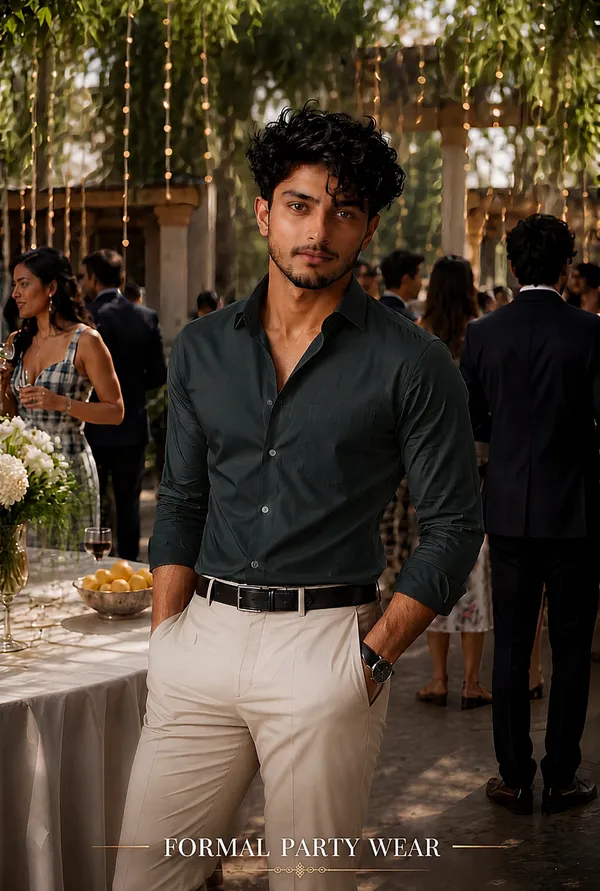 Deep_Olive_Green_Egyptian_Cotton_Shirt_For_Men