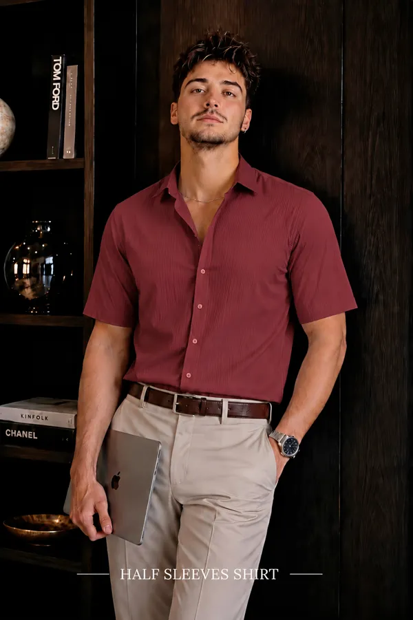Dusty_Rose_Egyptian_Cotton_Shirt_For_Men