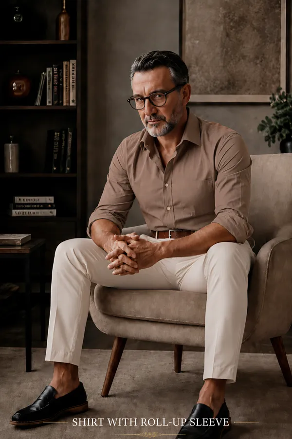 Mushroom_Brown_Egyptian_Cotton_Shirt_For_Men