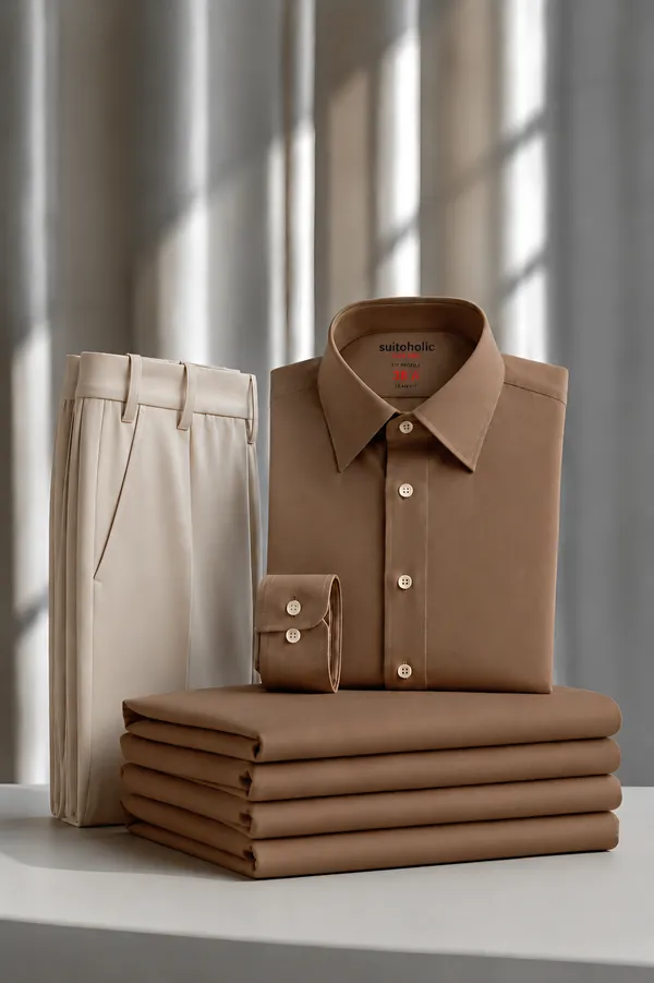 Mushroom_Brown_Egyptian_Cotton_Shirt_For_Men