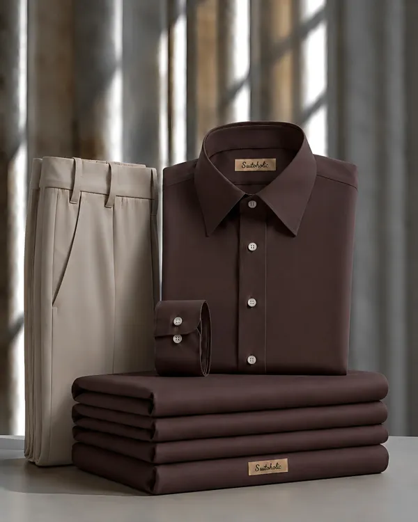 Dark_Brown_Egyptian_Cotton_Shirt_For_Men