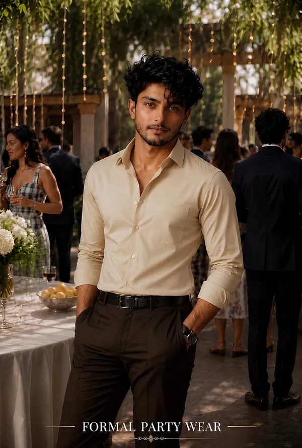 Yellow_Egyptian_Cotton_Shirt_For_Men