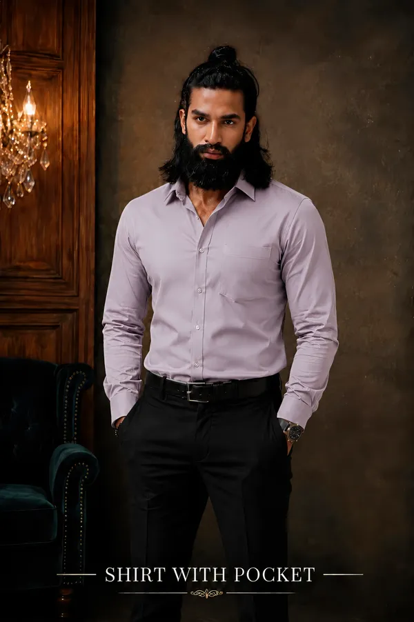 Light_Lavender_Egyptian_Cotton_Shirt_For_Men