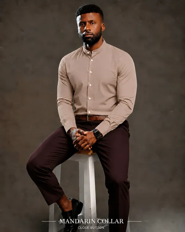 Biscuit_Egyptian_Cotton_Shirt_For_Men