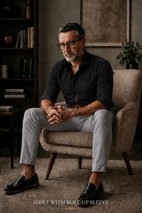 Deep_Black_Egyptian_Cotton_Shirt_For_Men