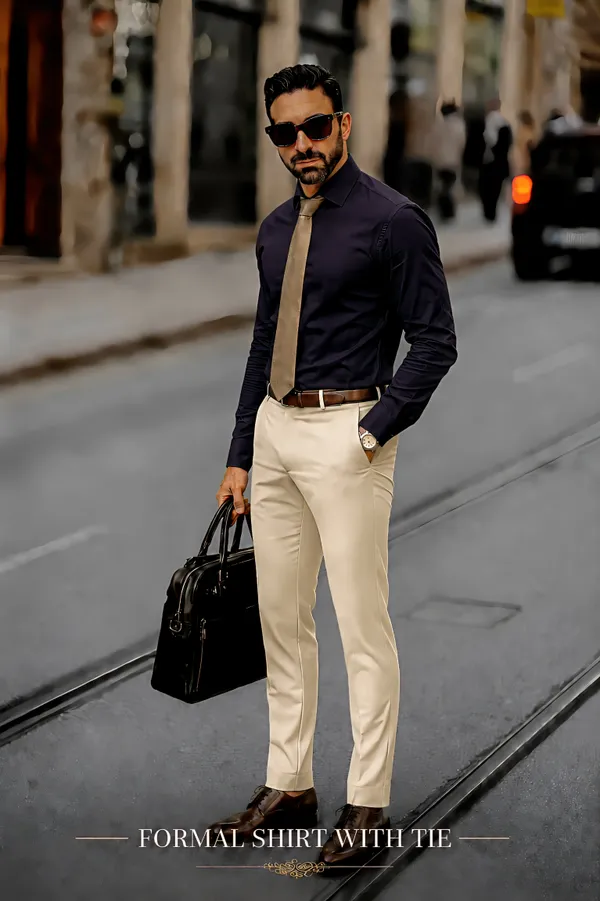 Dark_Navy_Blue_Egyptian_Cotton_Shirt_For_Men