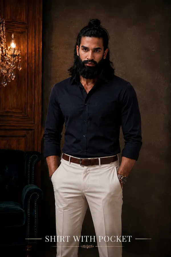 Navy_Blue_Egyptian_Cotton_Shirt_For_Men
