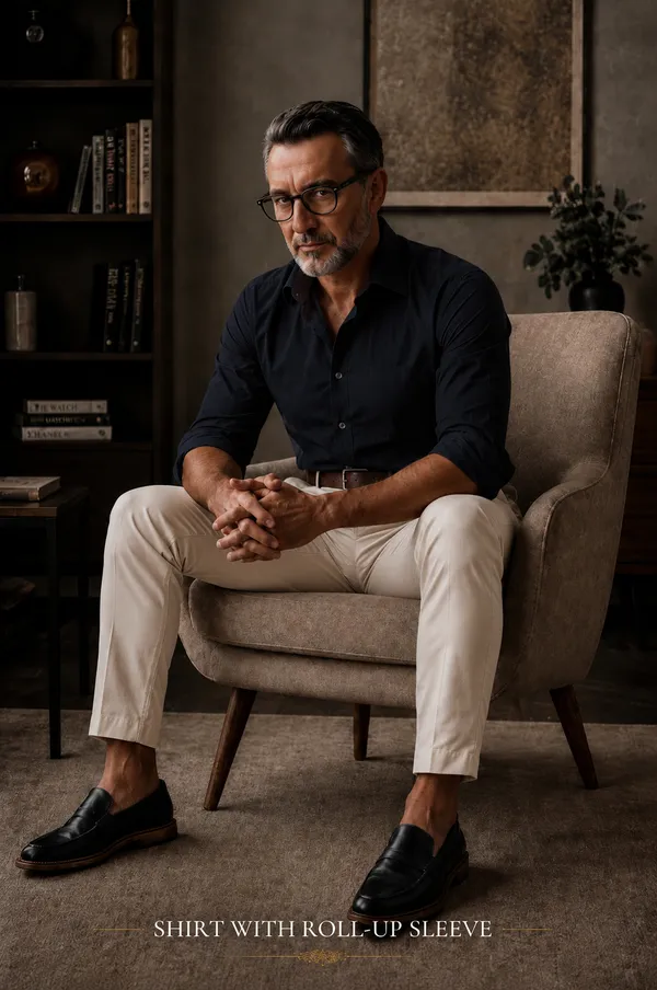 Navy_Blue_Egyptian_Cotton_Shirt_For_Men