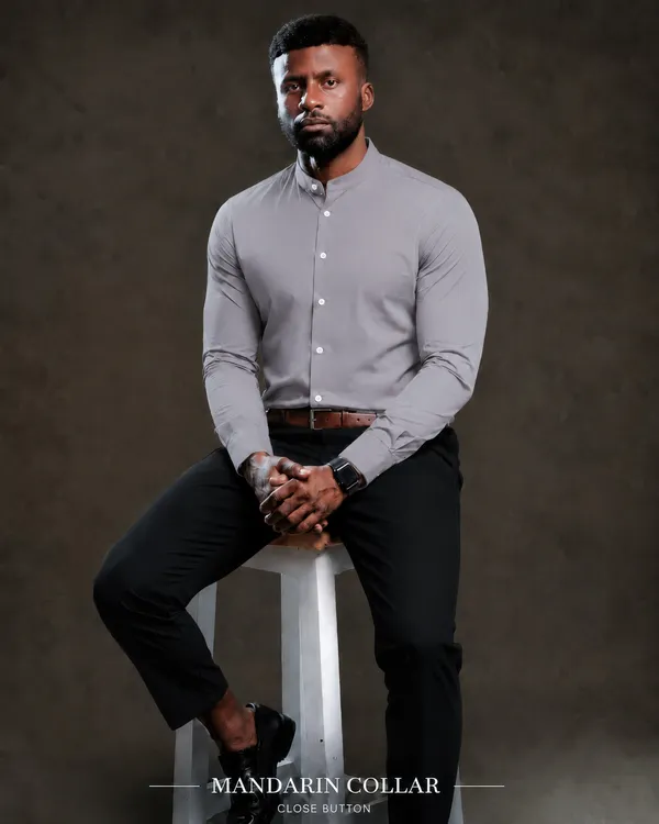 Light_Dove_Grey_Egyptian_Cotton_Shirt_For_Men