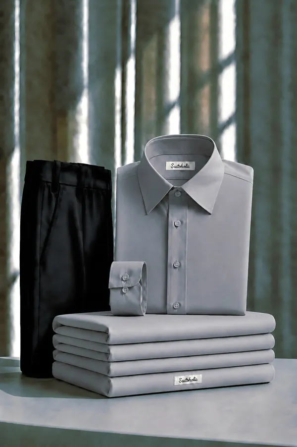 Light_Dove_Grey_Egyptian_Cotton_Shirt_For_Men