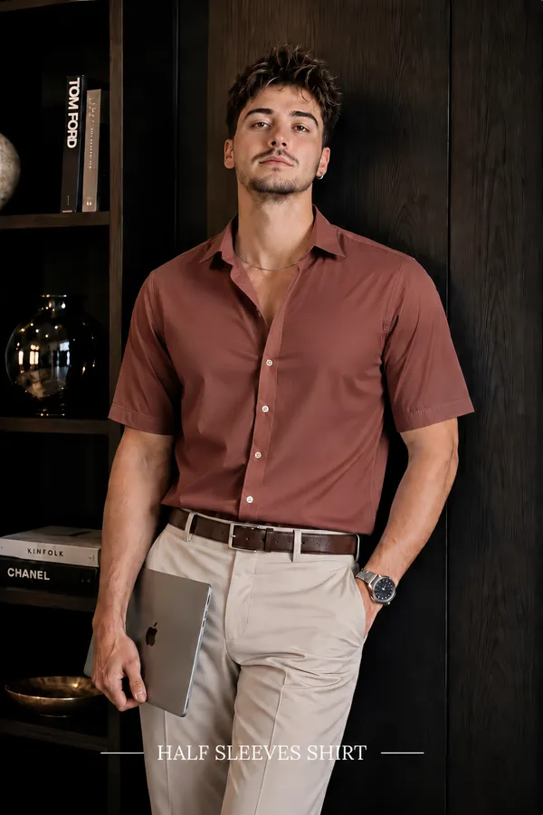 Dusty_Mauve_Egyptian_Cotton_Shirt_For_Men