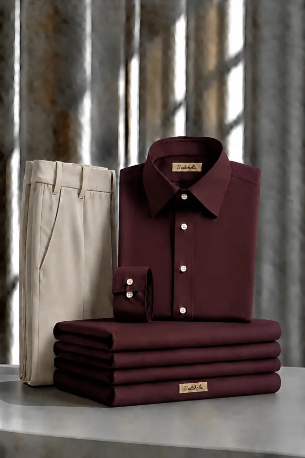 Dark_Maroon_Egyptian_Cotton_Shirt_For_Men