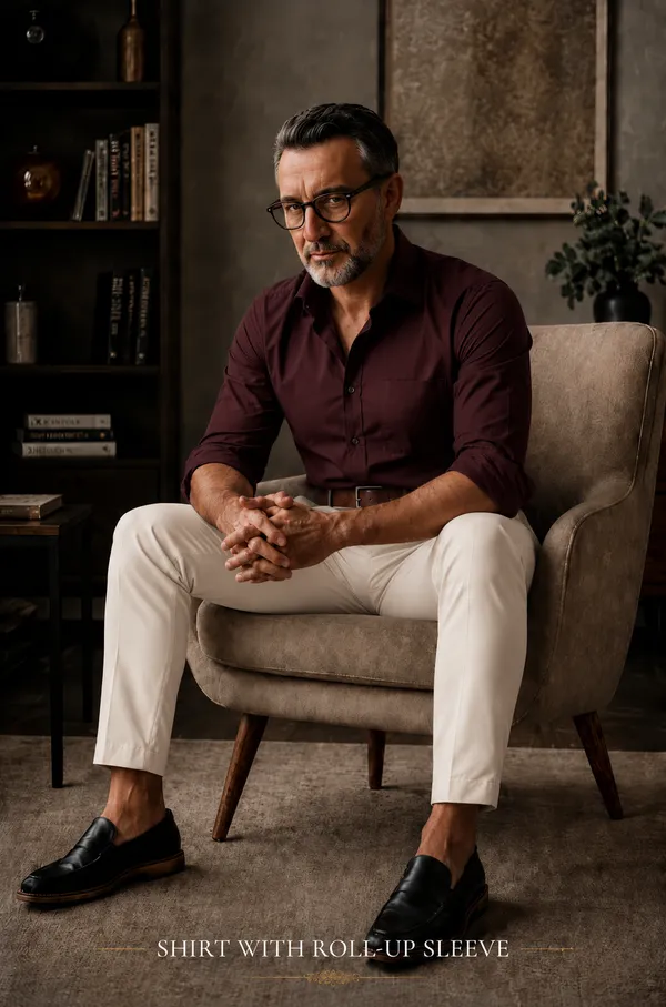 Dark_Maroon_Egyptian_Cotton_Shirt_For_Men