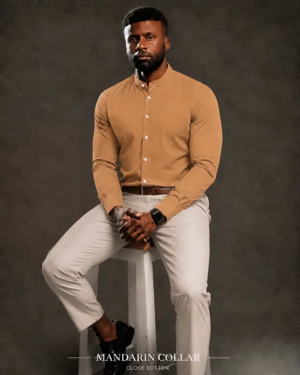 Camal_Tan_Egyptian_Cotton_Shirt_For_Men