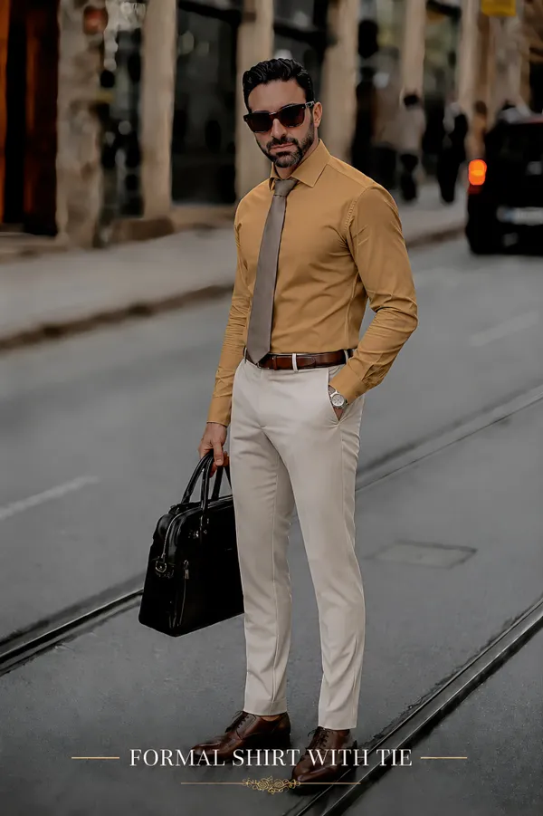 Camal_Tan_Egyptian_Cotton_Shirt_For_Men
