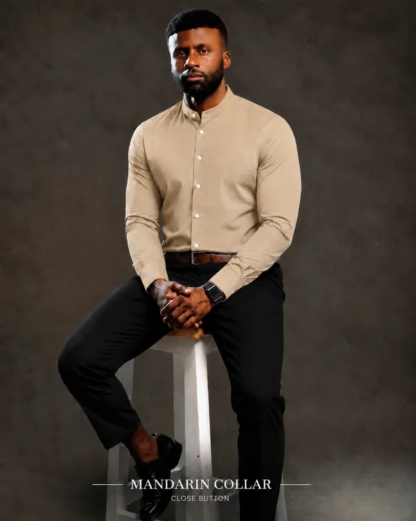 Light_Beige_Egyptian_Cotton_Shirt_For_Men