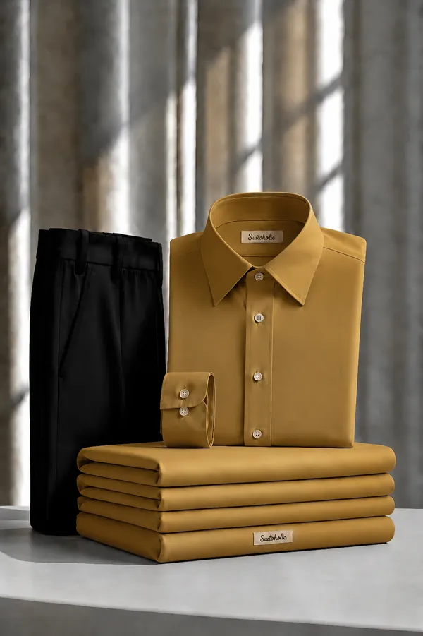 Mustard_Egyptian_Cotton_Shirt_For_Men