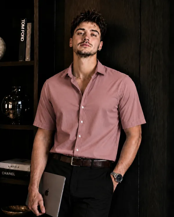 Dusty_rose_pink_Egyptian_Cotton_Shirt_For_Men