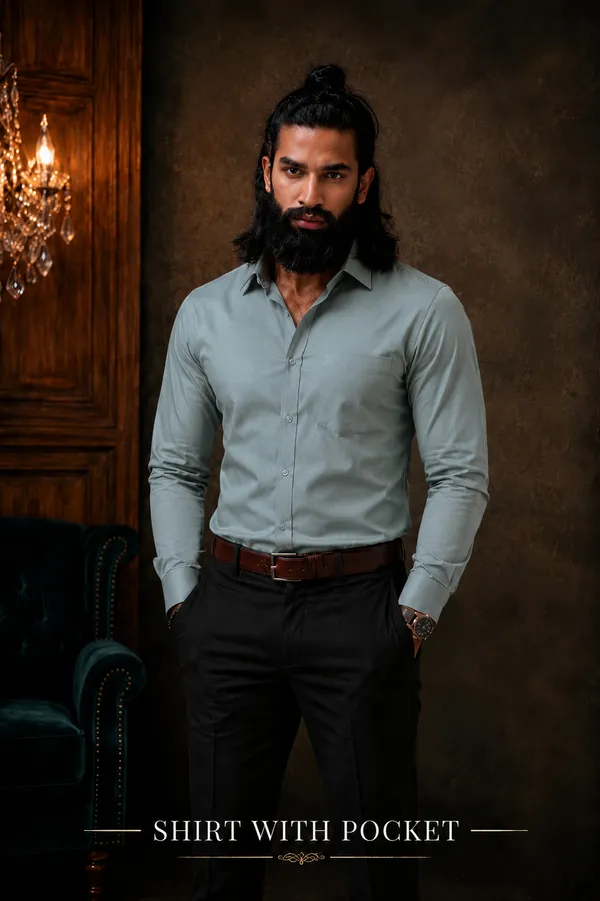 Soft_Sage_Green_Egyptian_Cotton_Shirt_For_Men