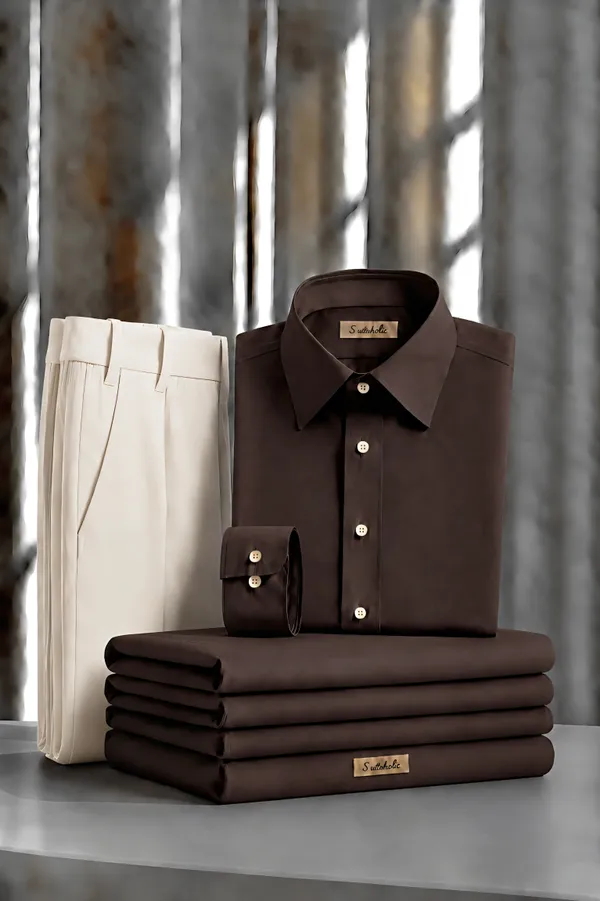Deep_Cocoa_Brown_Egyptian_Cotton_Shirt_For_Men