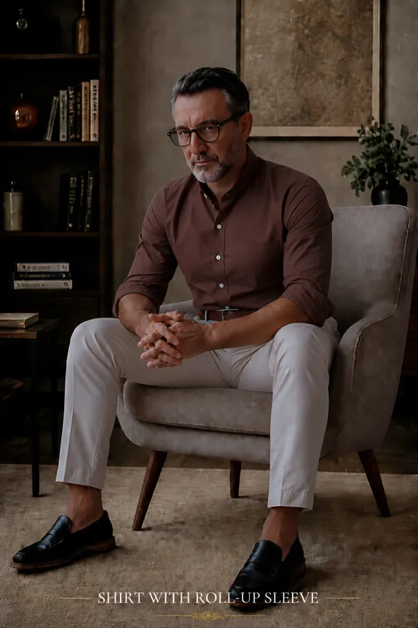 Deep_Cocoa_Brown_Egyptian_Cotton_Shirt_For_Men