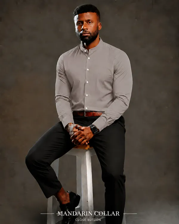 Light_Warm_Grey_Egyptian_Cotton_Shirt_For_Men