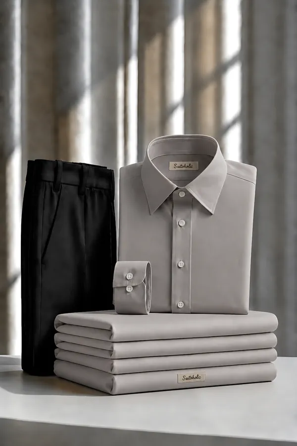Light_Warm_Grey_Egyptian_Cotton_Shirt_For_Men