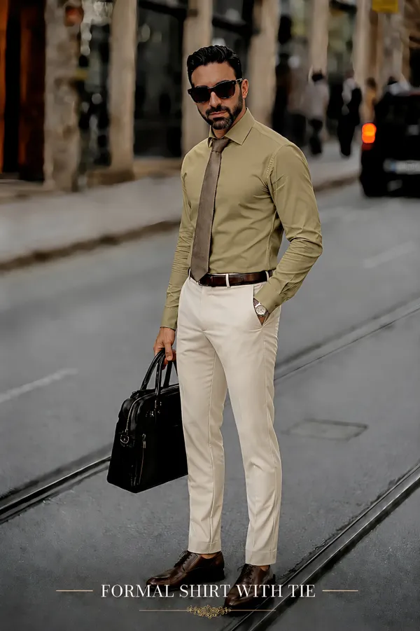 Light_Olive_Green_Egyptian_Cotton_Shirt_For_Men