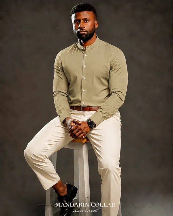 Light_Olive_Green_Egyptian_Cotton_Shirt_For_Men