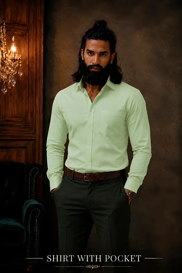 Mint_Green_Egyptian_Cotton_Shirt_For_Men
