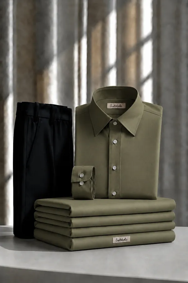 Moss_Green_Egyptian_Cotton_Shirt_For_Men