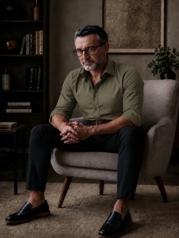 Moss_Green_Egyptian_Cotton_Shirt_For_Men