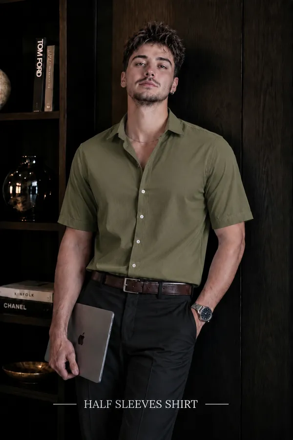 Moss_Green_Egyptian_Cotton_Shirt_For_Men