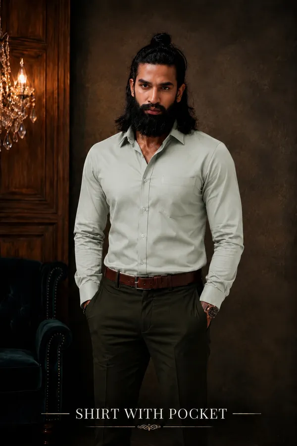 Light_Green_Egyptian_Cotton_Shirt_For_Men