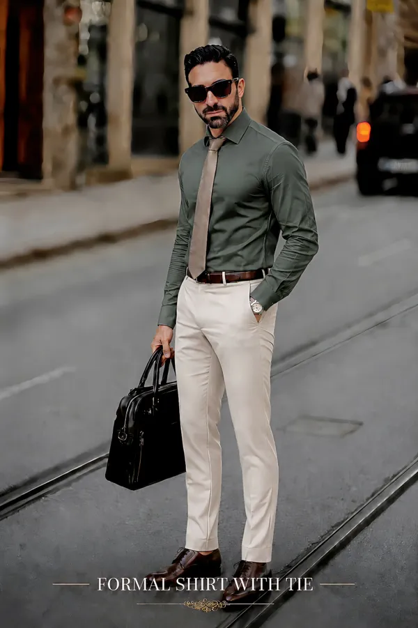 Dusty_Green_Egyptian_Cotton_Shirt_For_Men