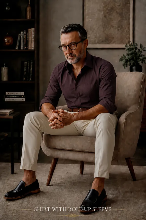 Burgundy_Egyptian_Cotton_Shirt_For_Men