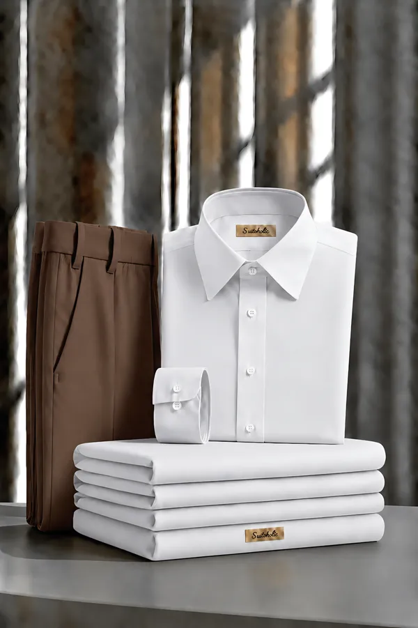 Soft_Ivory_White_Egyptian_Cotton_Shirt_For_Men
