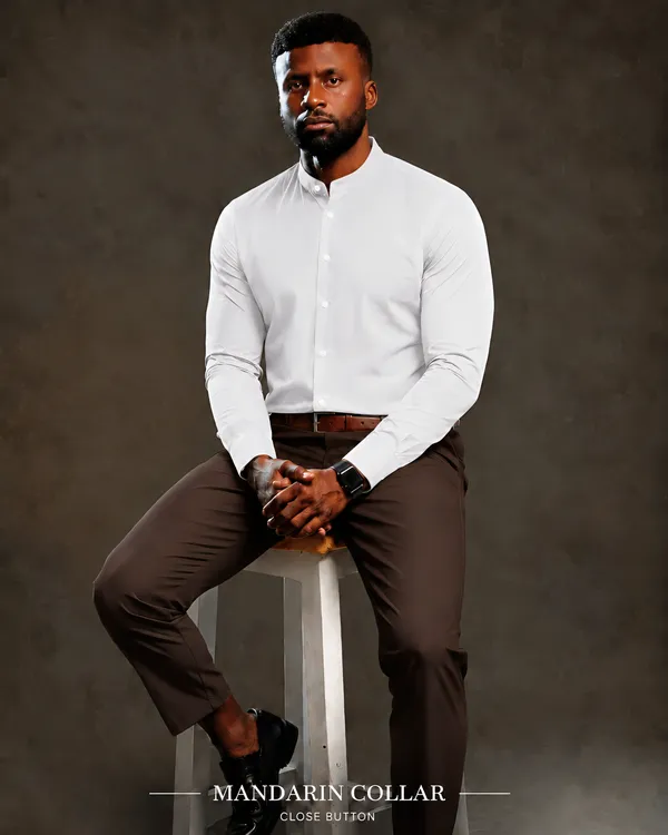 Soft_Ivory_White_Egyptian_Cotton_Shirt_For_Men
