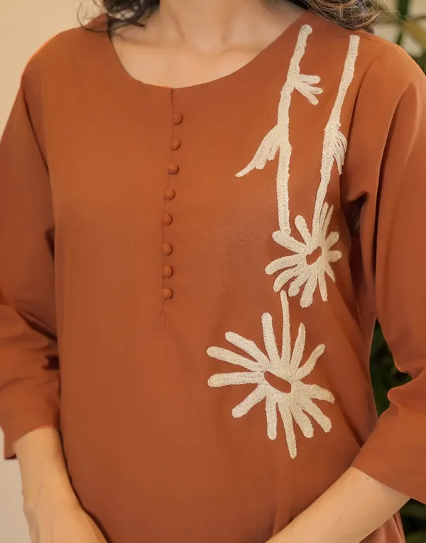 Rust_Floral_Embroidered_Kurta_Set_for_Women