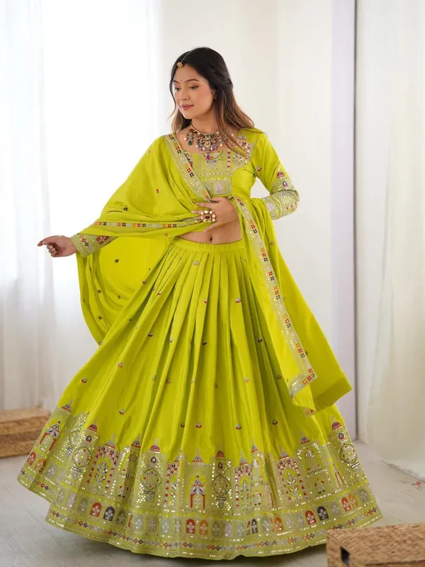 Mauve_Tasar_Silk_Embellished_Flared_Lehenga_Choli_For_Women