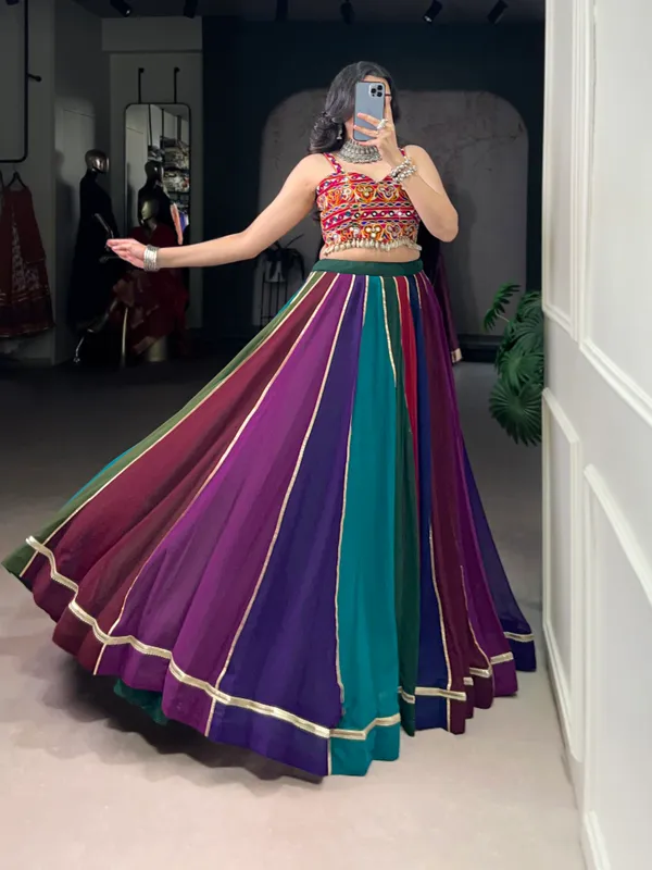 Multicolour_Dola_Silk_Embroidered_Flared_Lehenga_Choli_For_Women