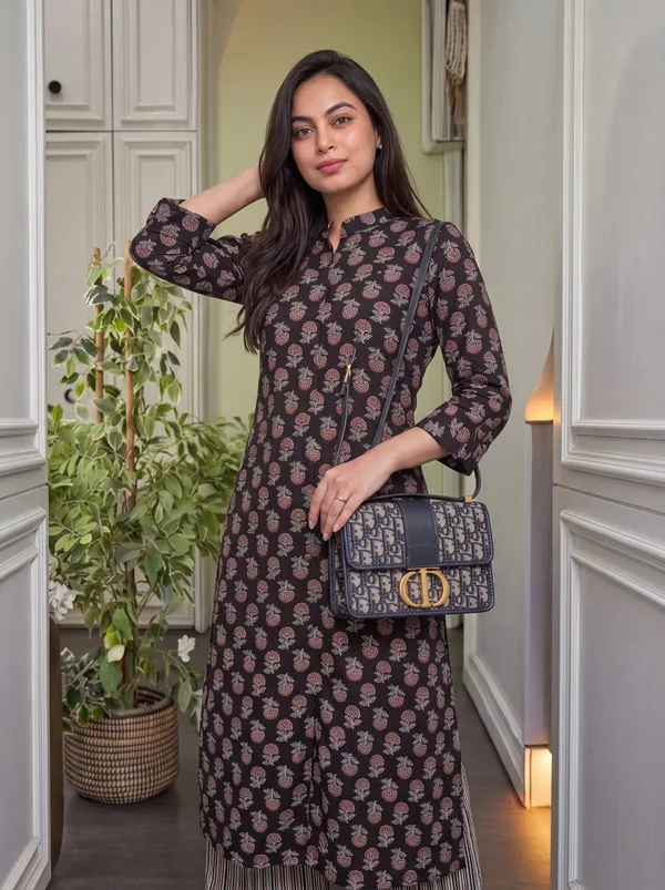 Black_Printed_Straight_Kurta_Set_for_Women