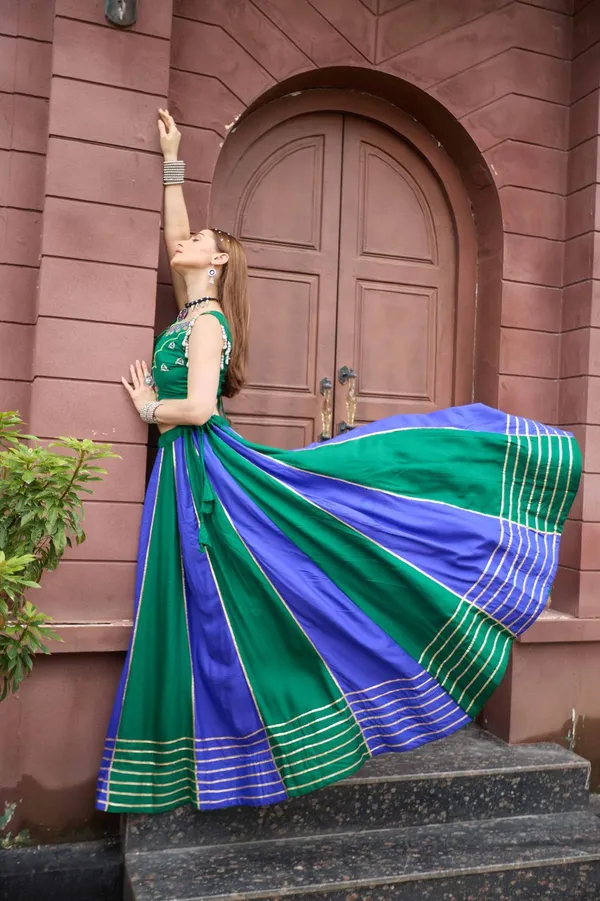 Multicolour_Pure_Cotton_Embellished_Flared_Lehenga_Choli_For_Women
