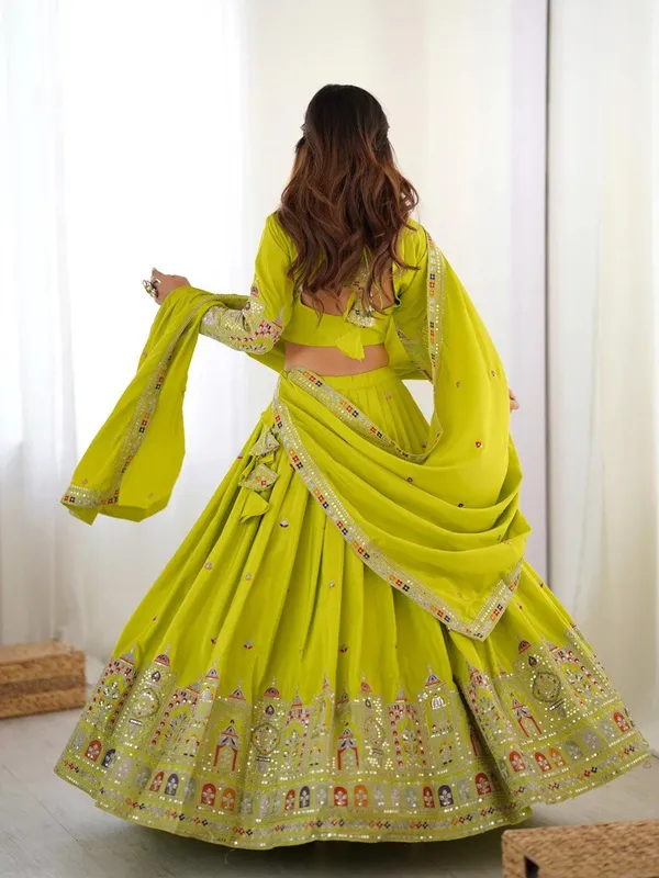 Mauve_Tasar_Silk_Embellished_Flared_Lehenga_Choli_For_Women