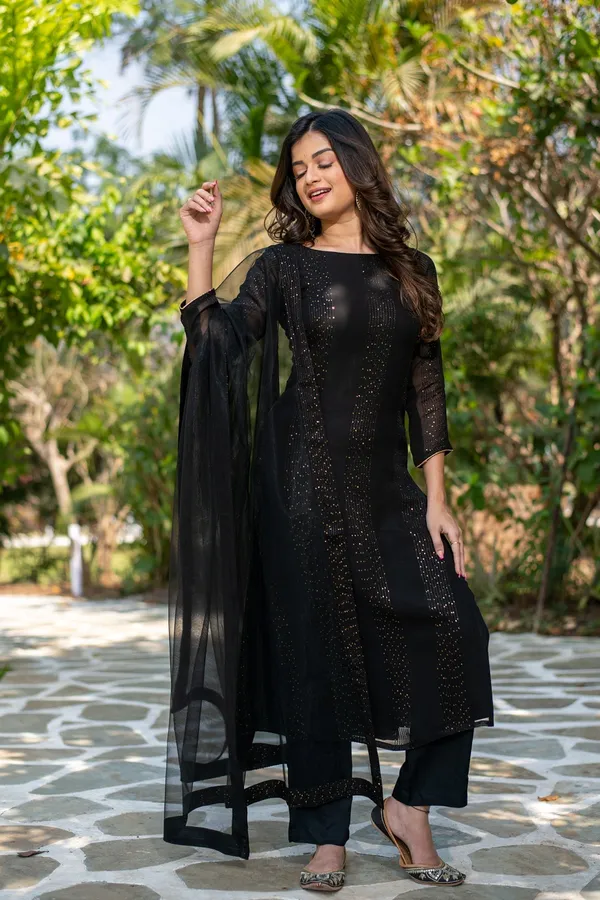 Black_Embellished_Straight_Kurta_Set_for_Women