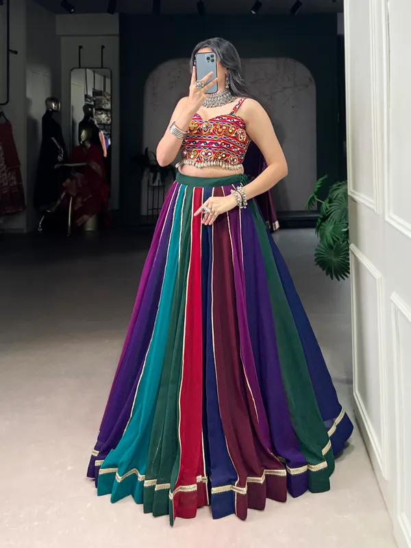Multicolour_Dola_Silk_Embroidered_Flared_Lehenga_Choli_For_Women