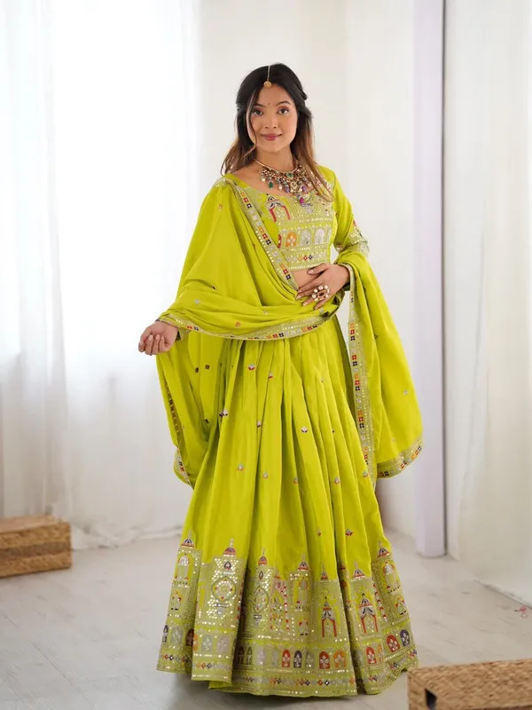 Mauve_Tasar_Silk_Embellished_Flared_Lehenga_Choli_For_Women